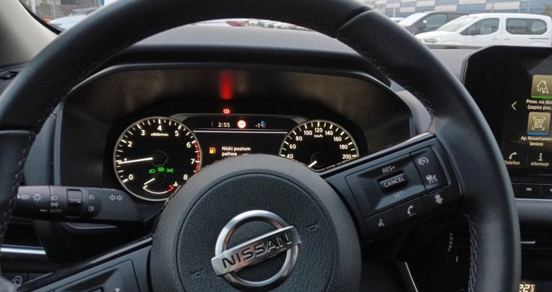 Nissan Qashqai cena 107900 przebieg: 40400, rok produkcji 2022 z Warszawa małe 326